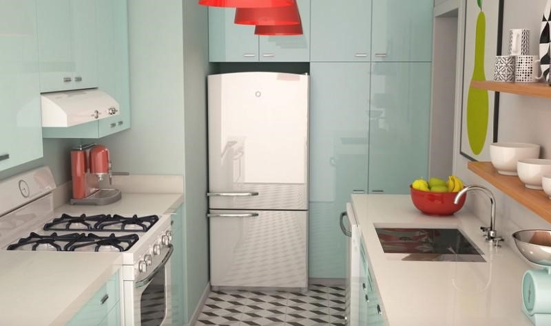 Thiết kế một căn bếp nhỏ theo phong cách Mid-century modern